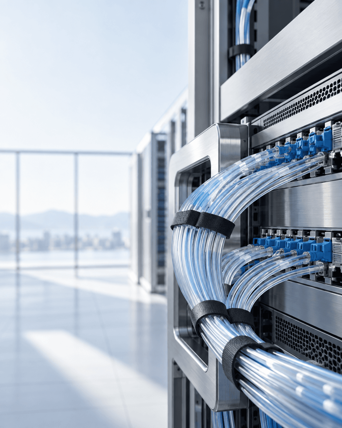 Precision enterprise network hardware and optical connections